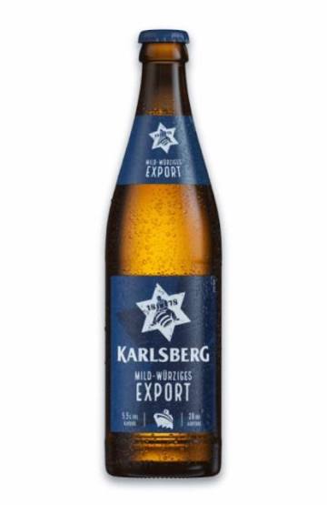 Karlsberg Export Flasche